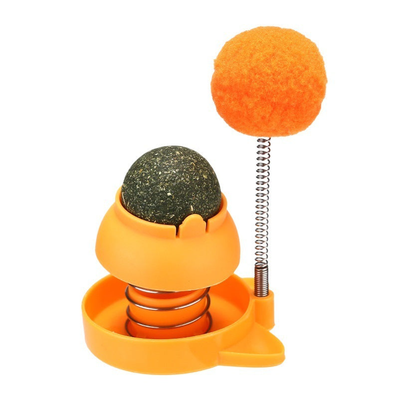 Lucky Cat Licking Music Mint Ball Self-hi To Relieve Boredom And Hair Removal