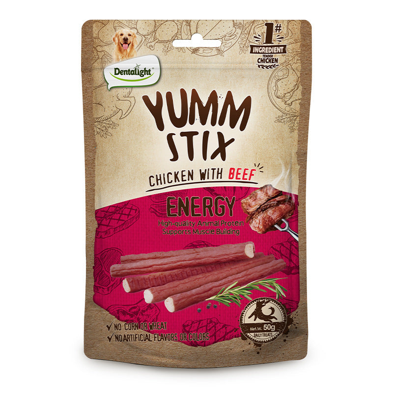Pet Puppy Vitamin Appetite Pure Chicken Emulsion Strip