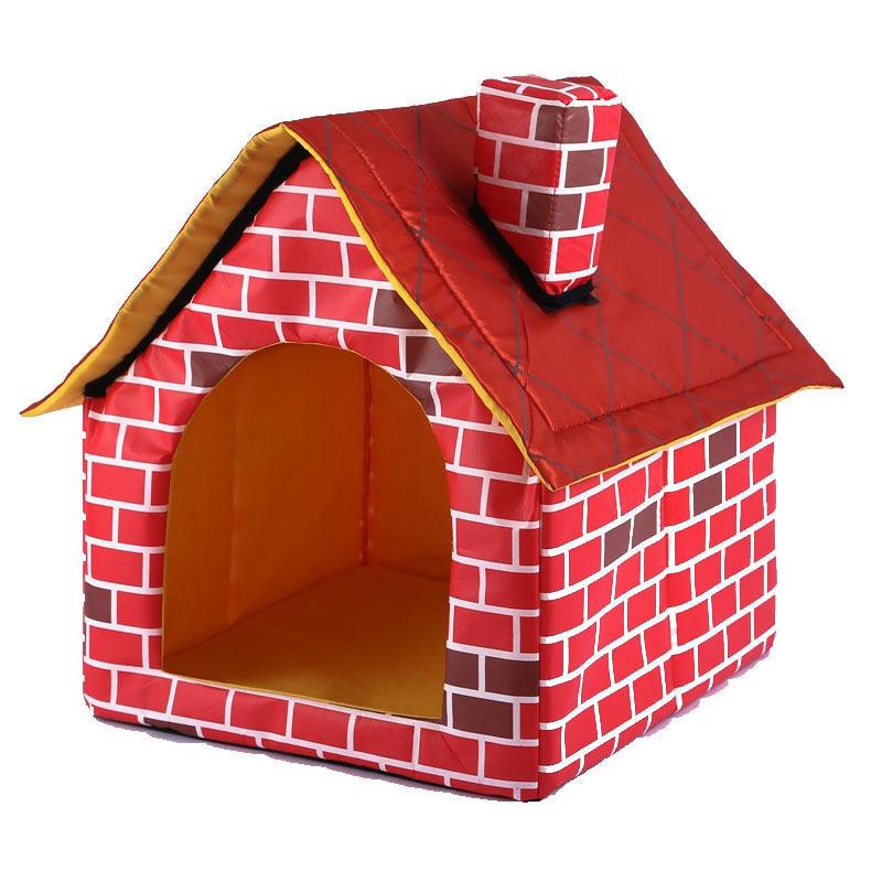 Luxury Cozy Cat/Dog Cabin - The Perfect Retreat For Your Feline Friend