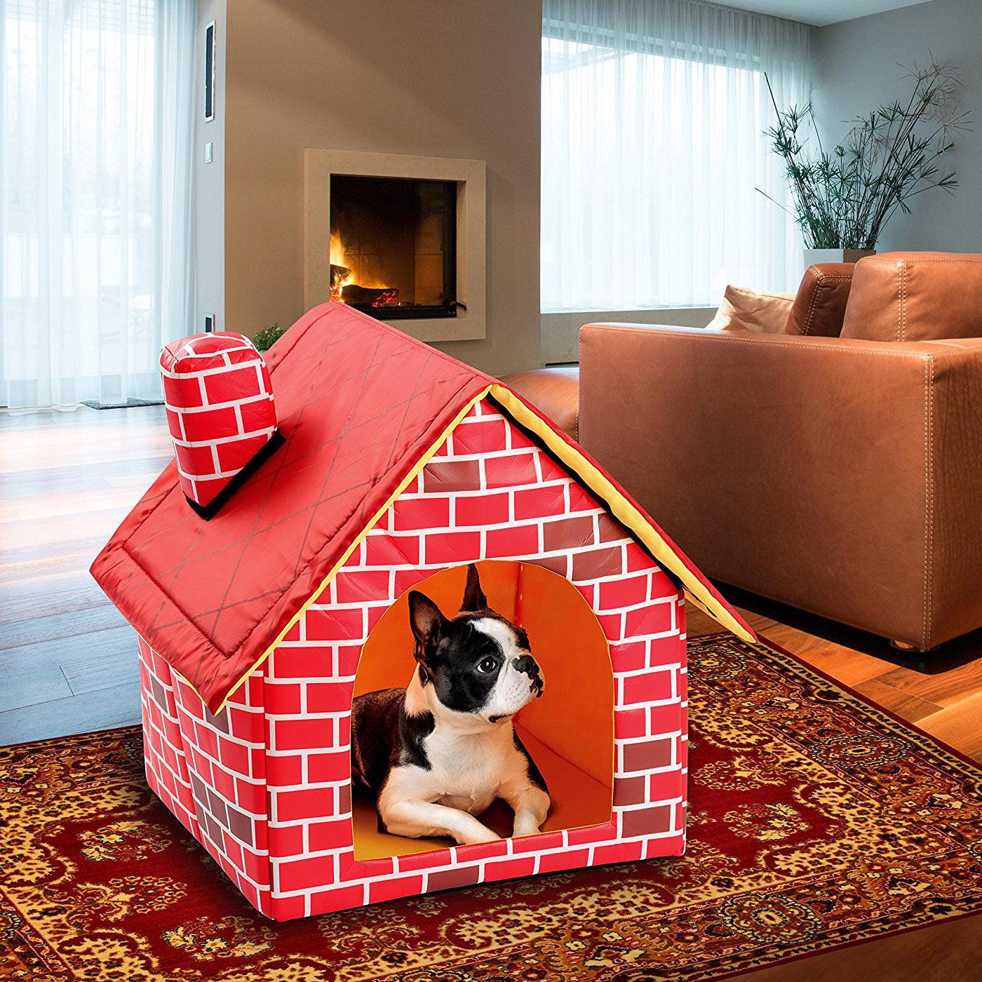 Luxury Cozy Cat/Dog Cabin - The Perfect Retreat For Your Feline Friend