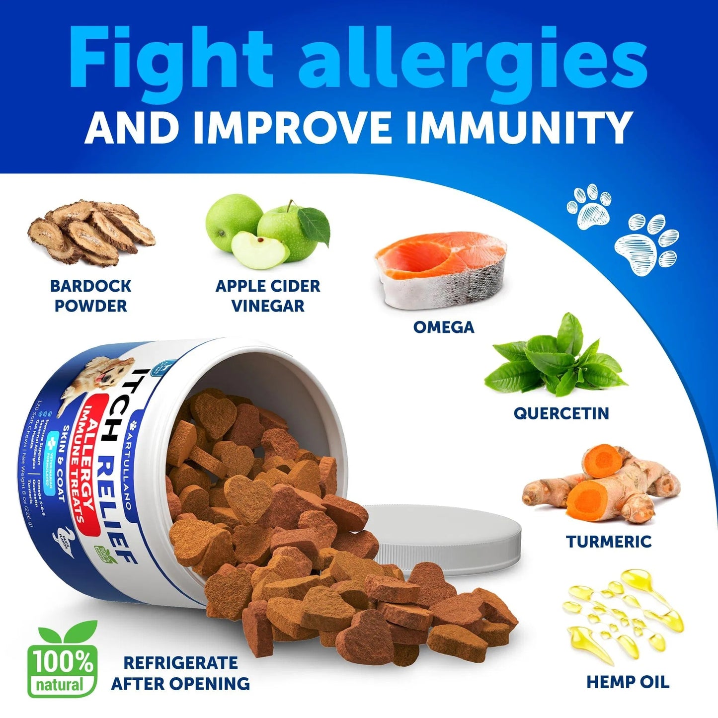 Allergy Relief Chews Itching Skin Relief For Dogs