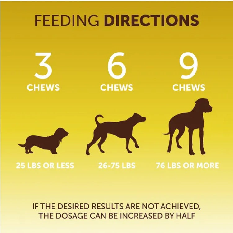 Scoot Stopper Soft Chews Fiber For Dogs 180 Chewables