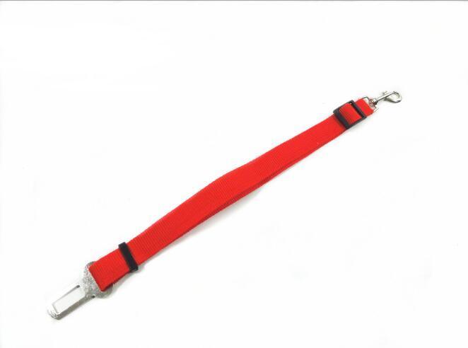Adjustable Pet Car Safety Seat Belt Restraint Lead - Secure Your Furry Friend On The Go!