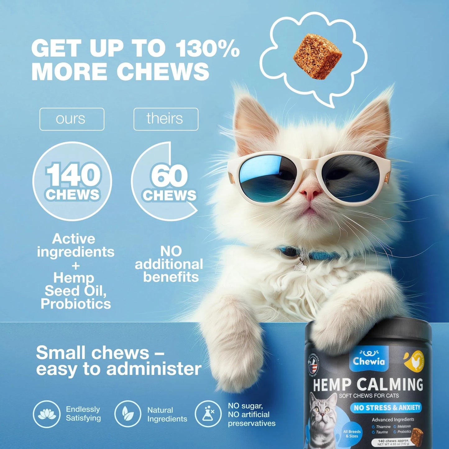 Calming Treats Hemp Calming Care For Cats