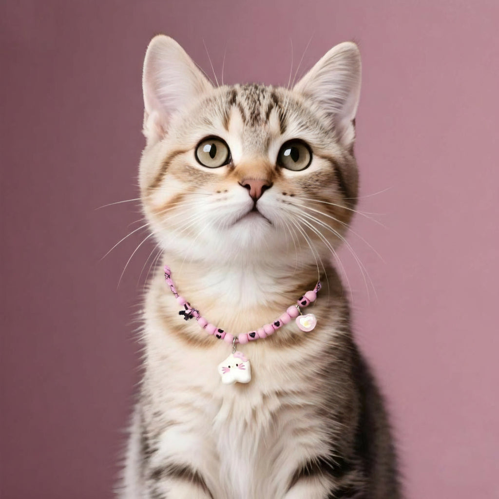 Adjustable Pet Collar Minimalist Necklace For Cats Small Medium Dogs