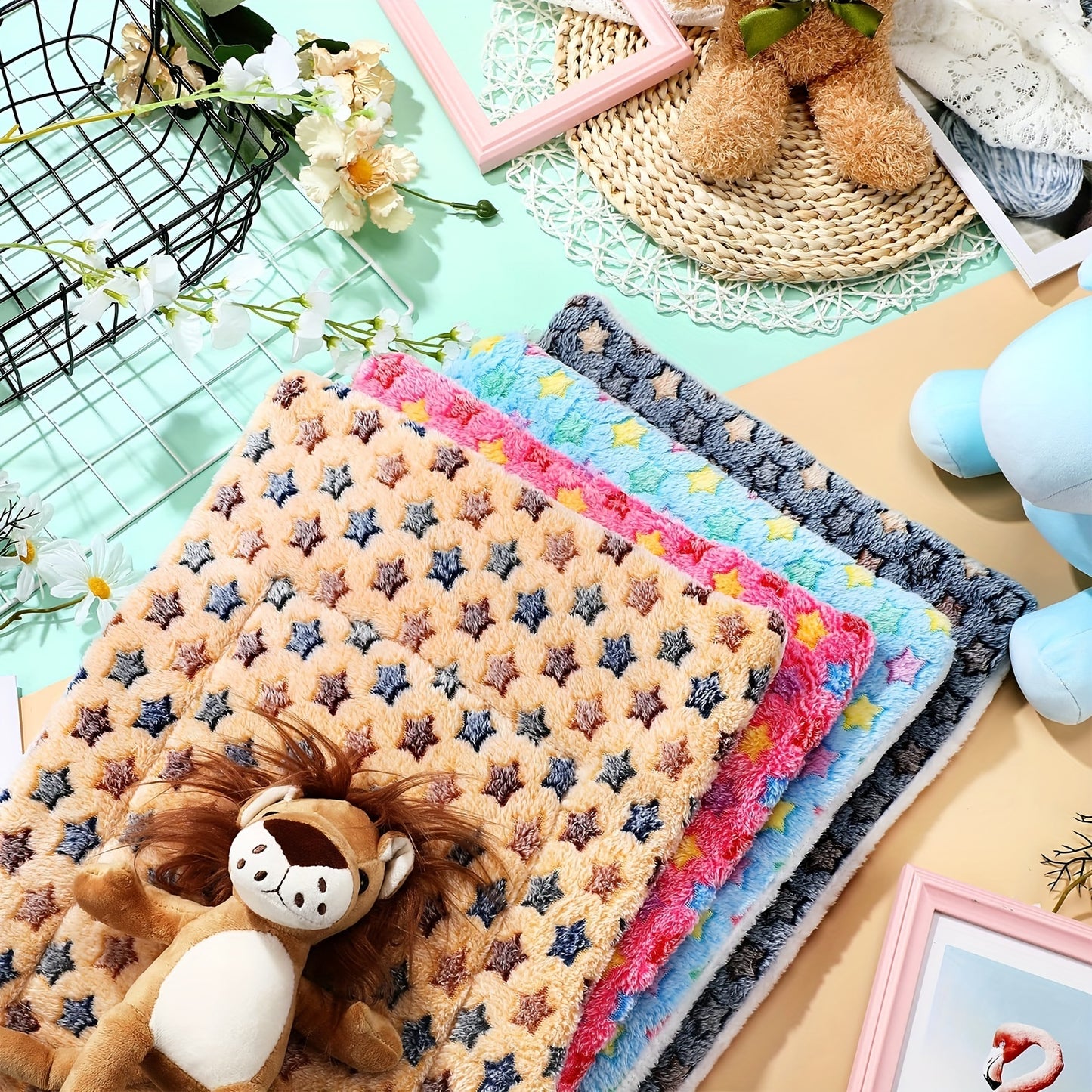 Super Soft Fluffy Premium Fleece Pet Blanket