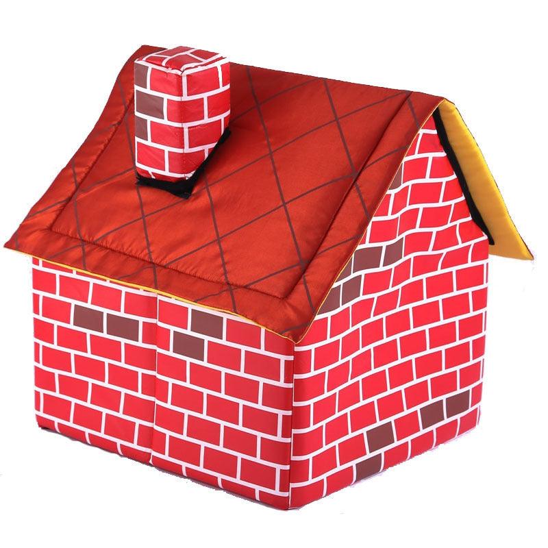 Luxury Cozy Cat/Dog Cabin - The Perfect Retreat For Your Feline Friend