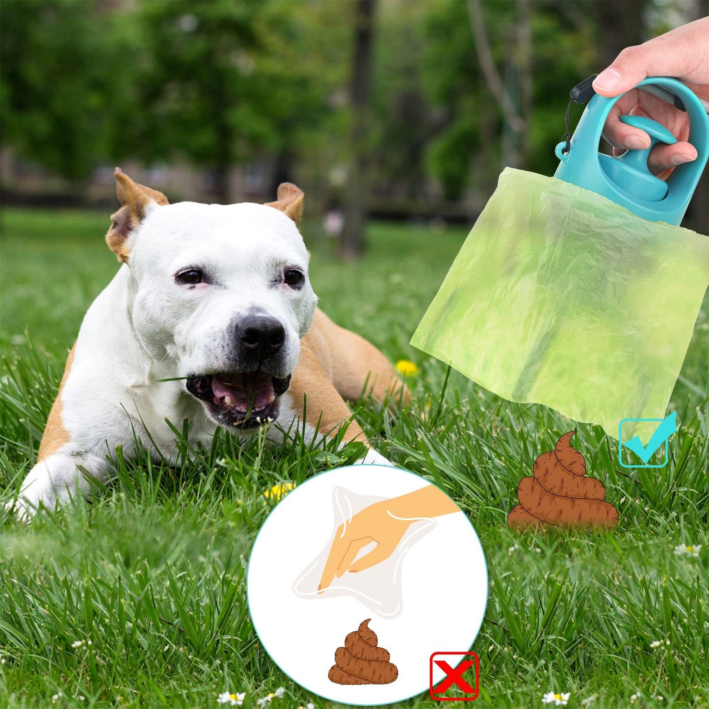Portable Dog Poop Scooper,