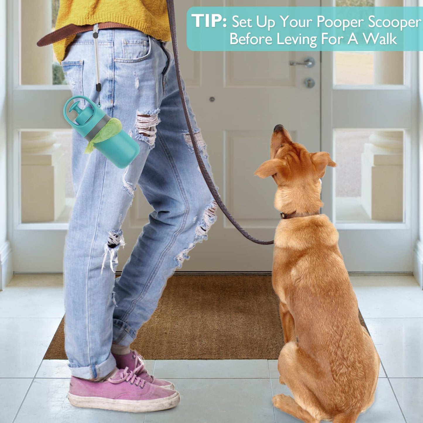 Portable Dog Poop Scooper,
