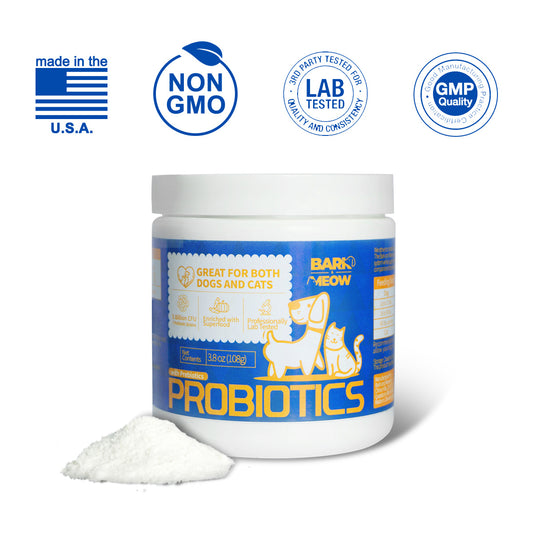 Bark And Meow Probiotics For Dogs & Cats