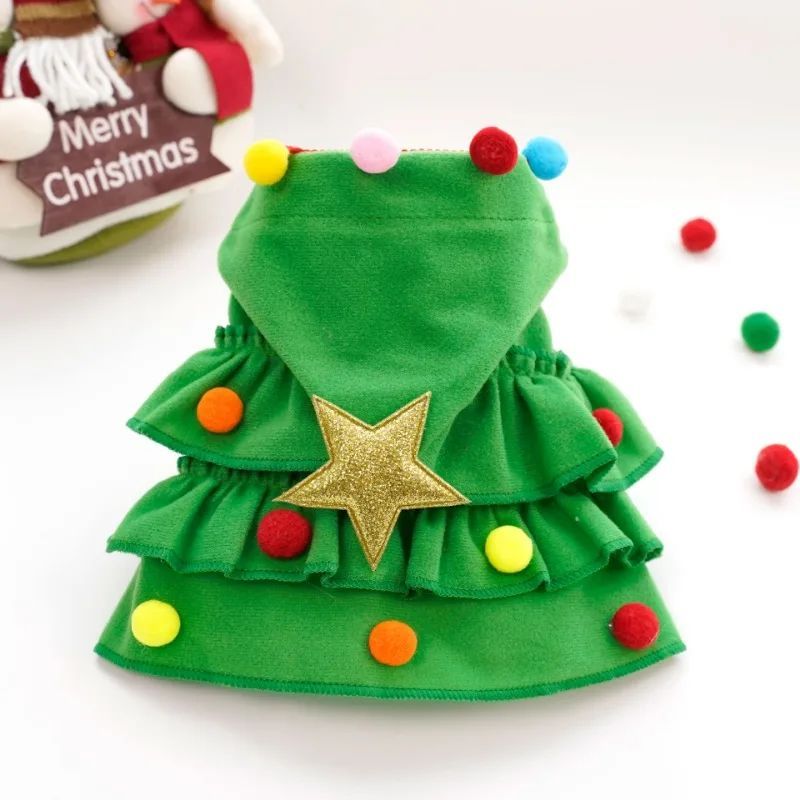 Autumn And Winter Christmas Pet Clothes