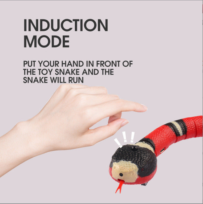 Interactive Electric Induction Snake Funny Toy