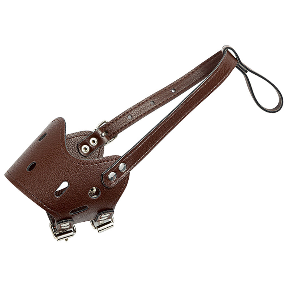 Dog Muzzle Leather