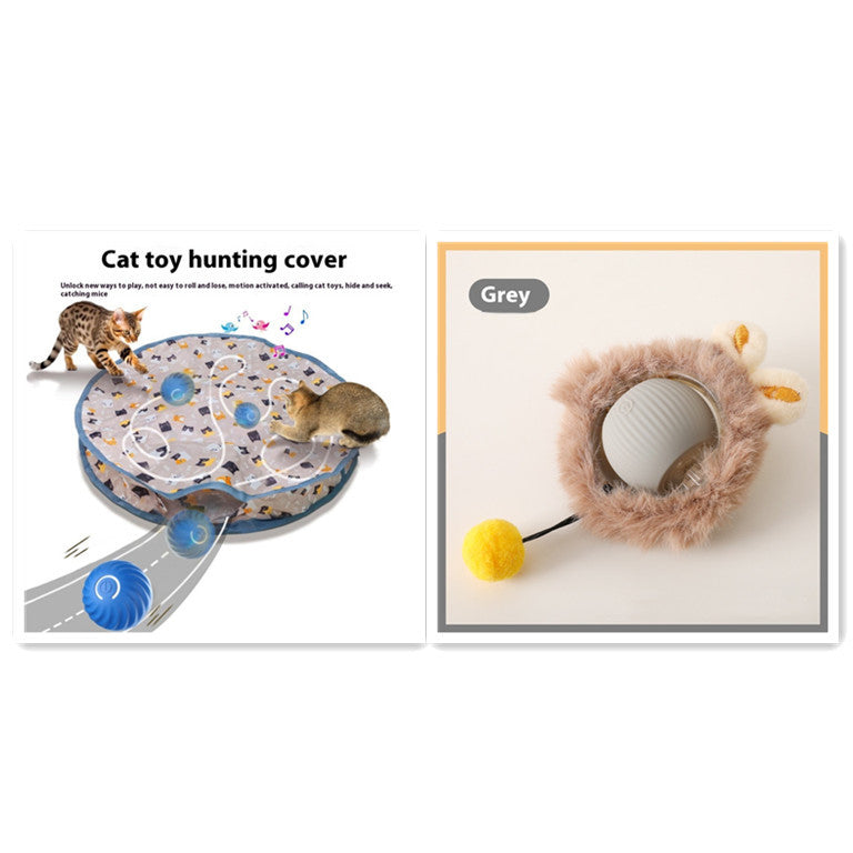 Cat Toy Self-Hi Funny Cat Rolling Ball