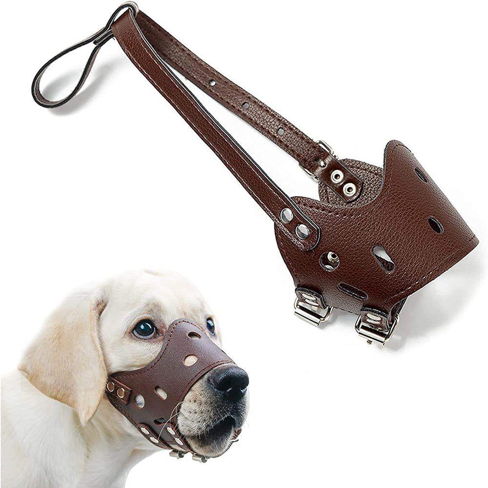 Dog Muzzle Leather