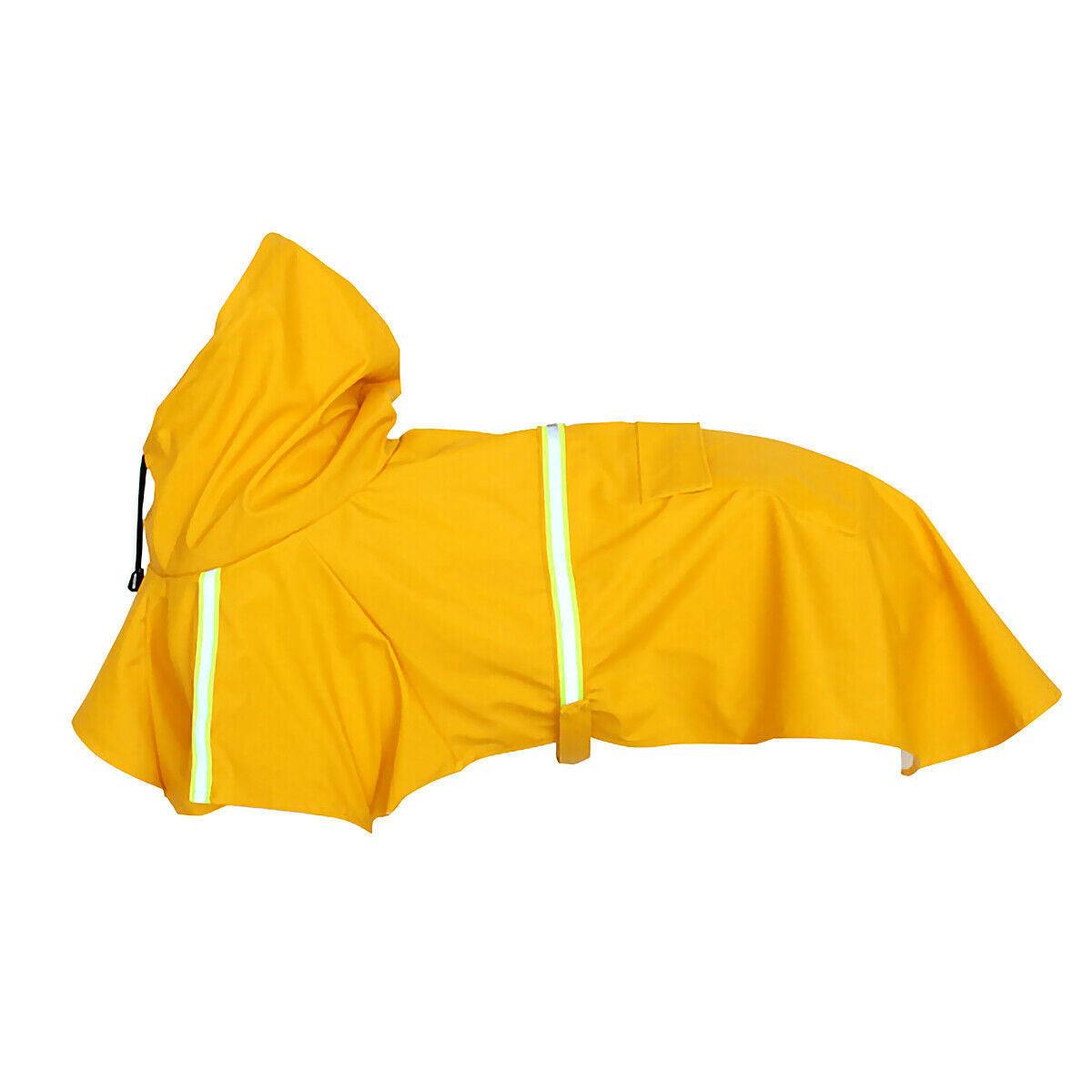 Waterproof Dog Rain Jacket With Safety Reflective Stripe