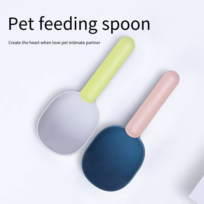 Pet Food Scoop With Ergonomic Bag Clip