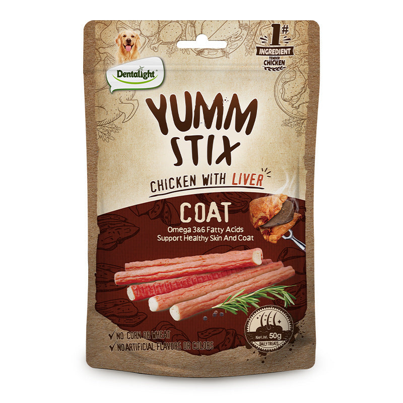 Pet Puppy Vitamin Appetite Pure Chicken Emulsion Strip