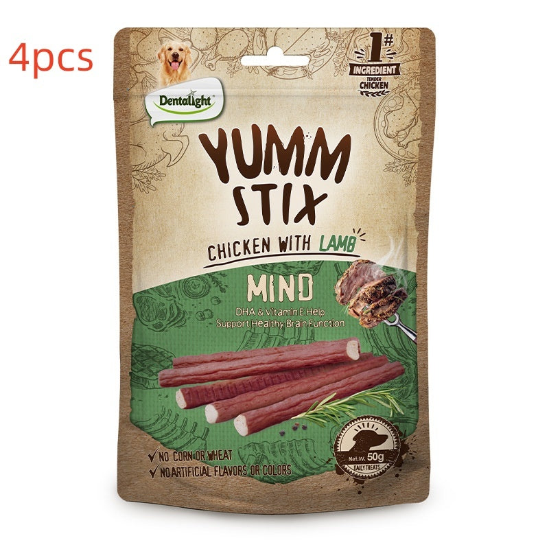 Pet Puppy Vitamin Appetite Pure Chicken Emulsion Strip