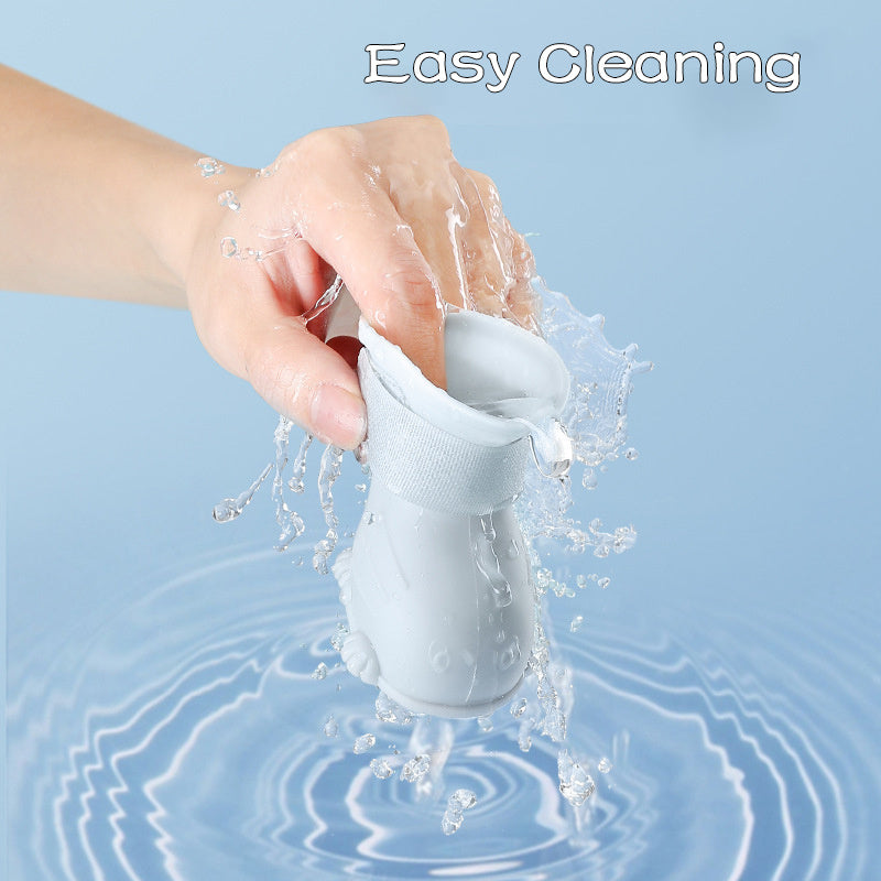 Dog Rain Boots 4Pcs Pet