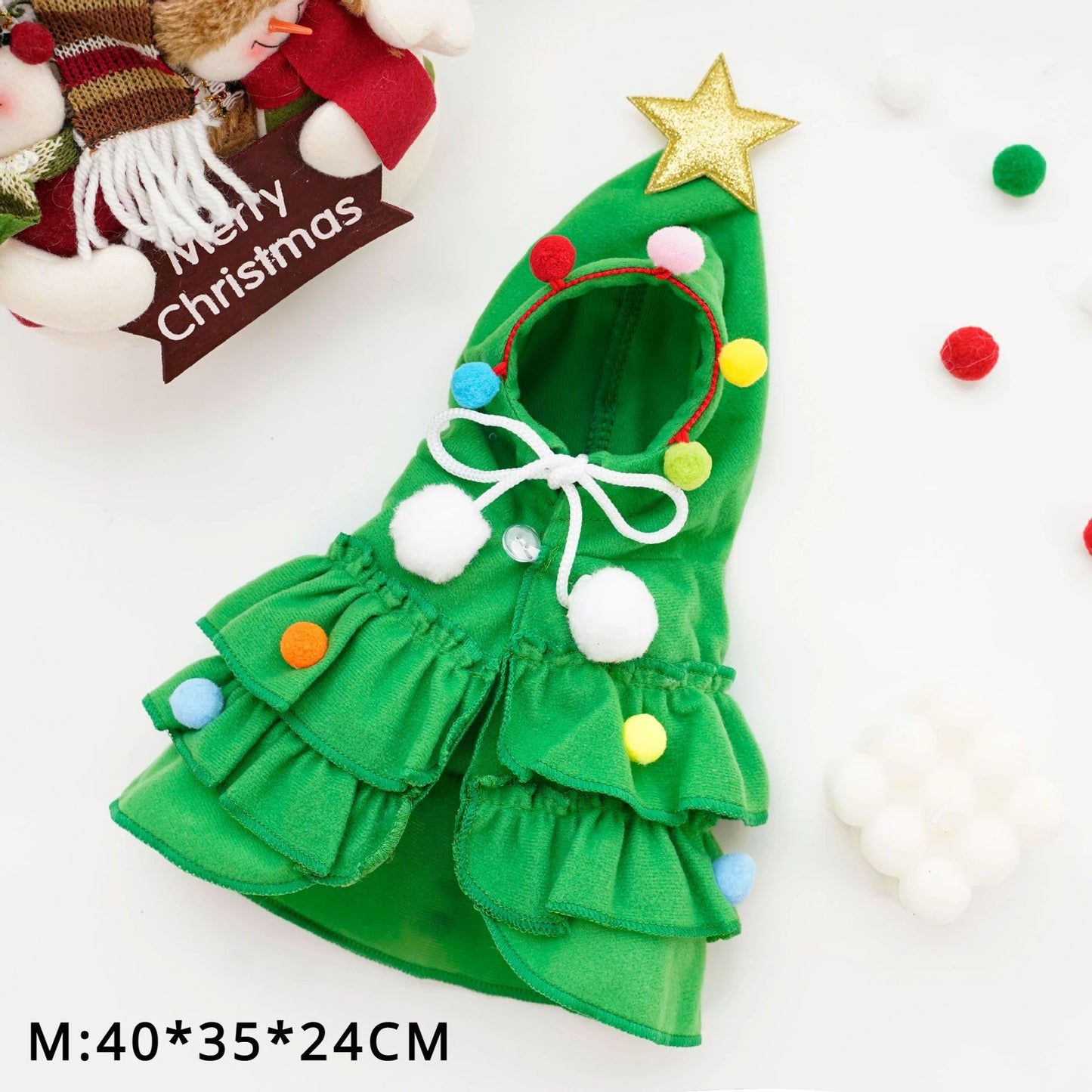 Autumn And Winter Christmas Pet Clothes