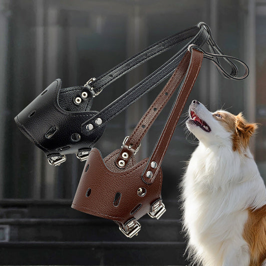 Dog Muzzle Leather