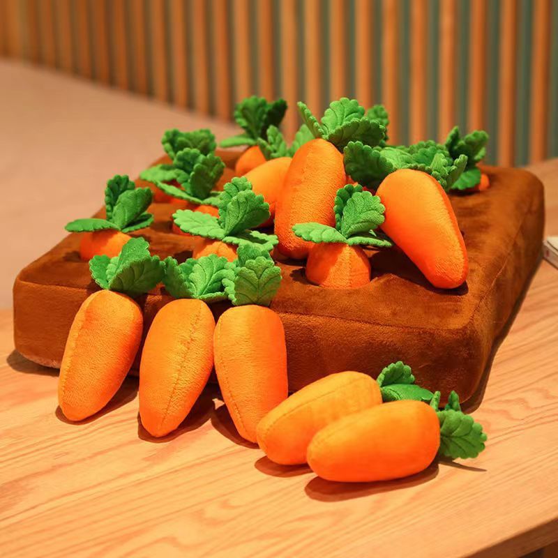 Pet Toys Carrot Plush Toy