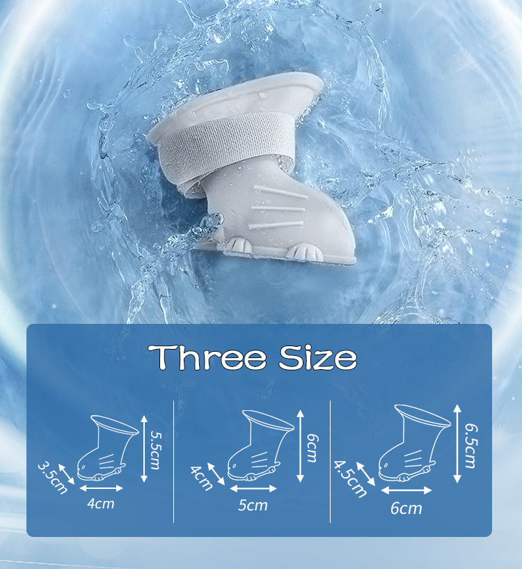 Dog Rain Boots 4Pcs Pet