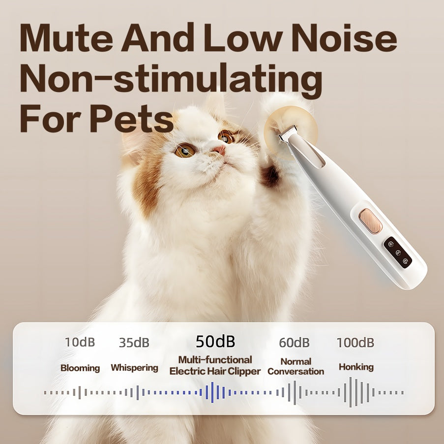 Professional Pet Grooming Kit - Cordless Waterproof